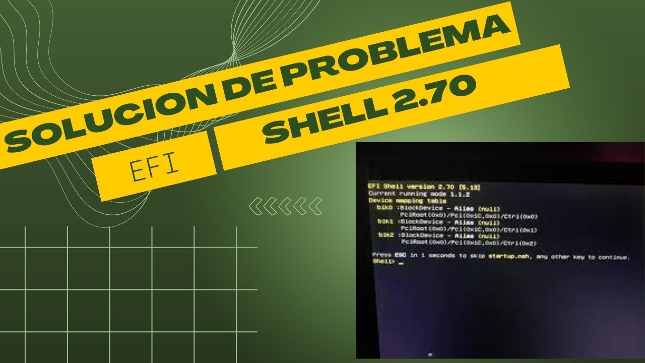 “ARREGLA EL EFI SHELL EN 60 SEGUNDOS O TE DEVUELVO TU PC 😂”