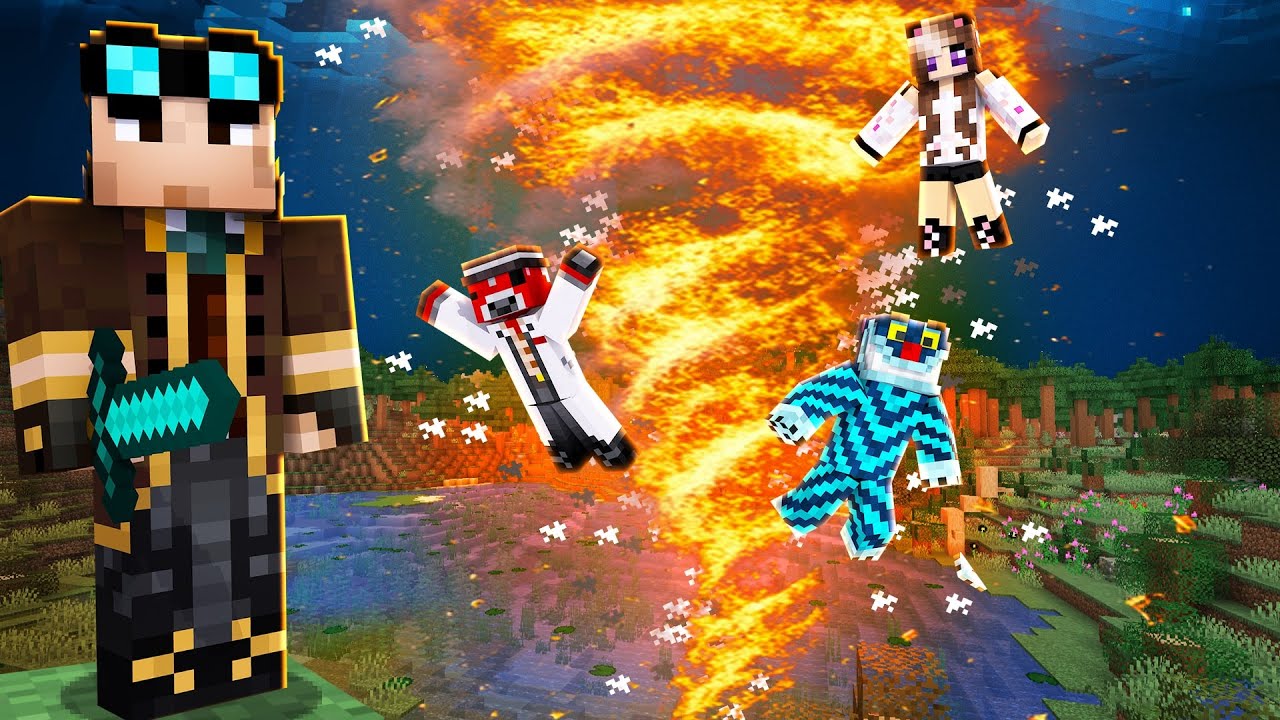 IL TORNADO DI FUOCO DISTRUGGE IL MIO MONDO DI MINECRAFT!