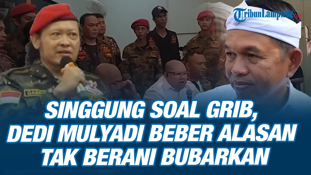 Alasan Sebenarnya Dedi Mulyadi Tak Berani Bubarkan Ormas GRIB Jaya Jabar