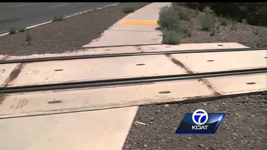 Train vs. bicycle accident video released