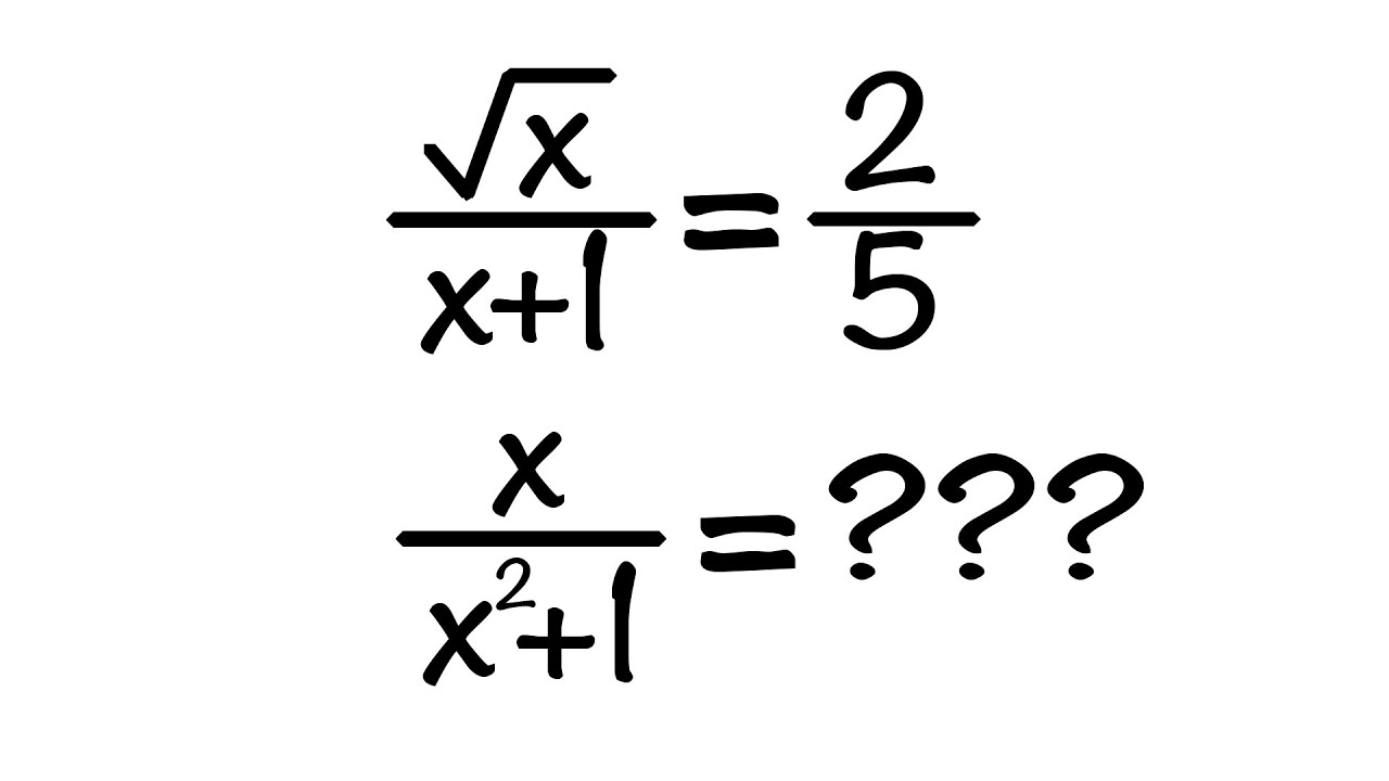 Solving a Nice If then Question | Use Algebra To Solve This