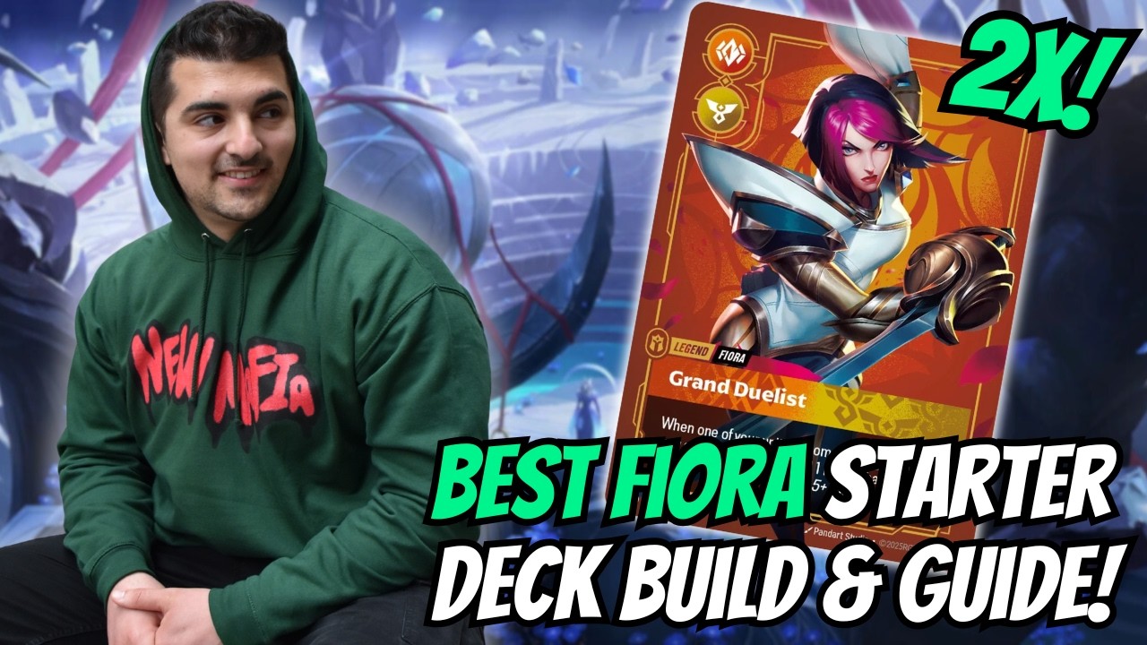 Лучшая стартовая колода и руководство по Фиоре! | Riftbound League of Legends TCG Spiritforged