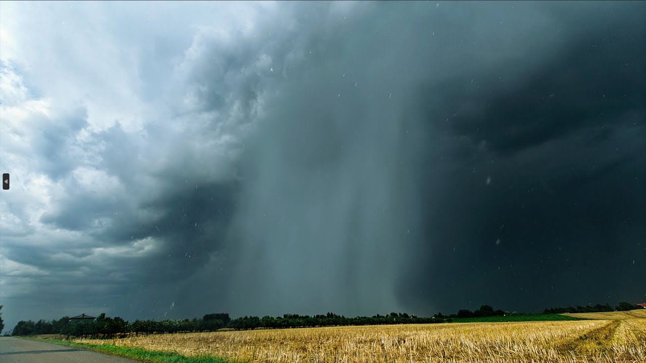 Silne burze nad Lubelszczyzną - 03.08.2025 (Prolog)