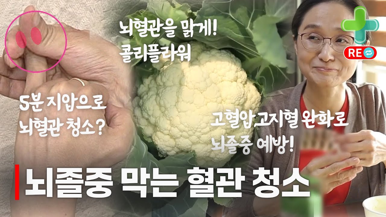 [라이브 다시보기] 뇌졸중 막는 혈관 청소법