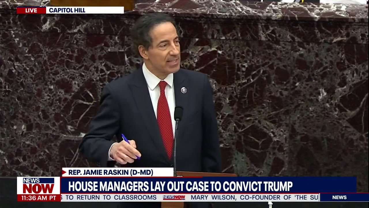 EMOTIONAL TESTIMOMY Jamie Raskin Says His Family Thought Life Was Over During Capitol Insurrection