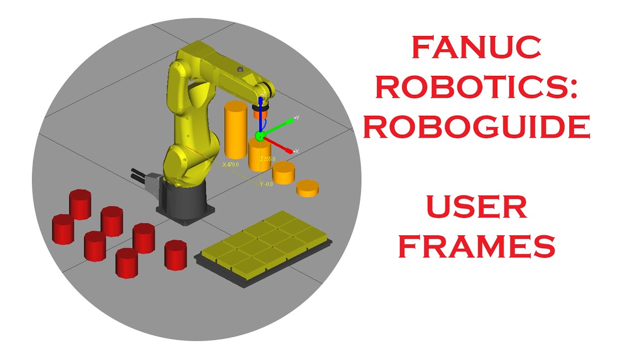 USER FRAMES IN FANUC'S ROBOGUIDE SOFTWARE