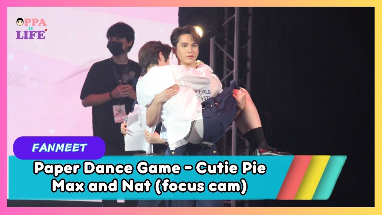 (Focus Cam) Paper Dance - Max Nat Game | Cutie Pie 1st Fanmeeting in Manila 2023