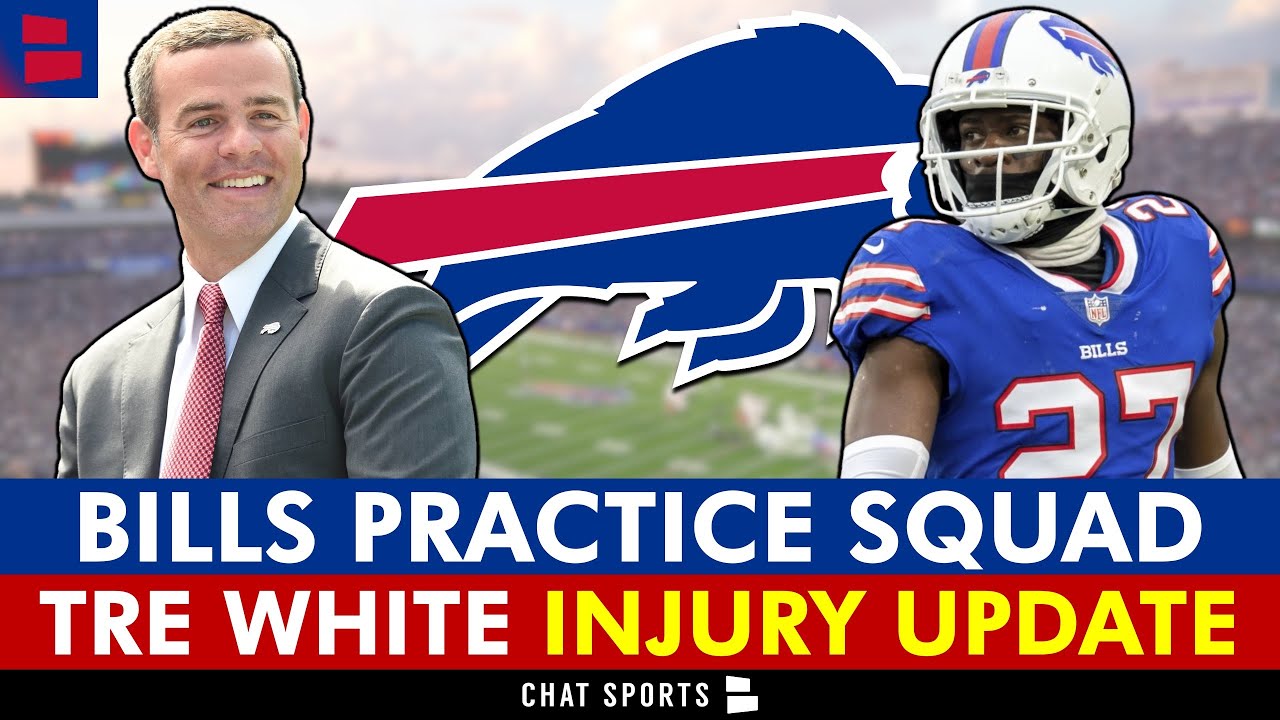 Buffalo Bills Practice Squad: Bills Sign 16 Players + Tre White Injury Update