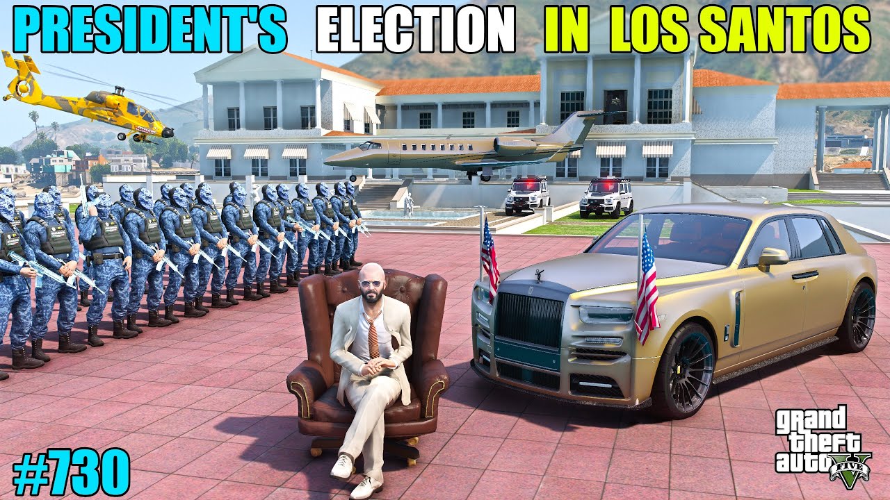 GTA 5 : CAN MICHAEL WIN PRESIDENT ELECTION IN LOS SANTOS ? | GTA 5 GAMEPLAY #730