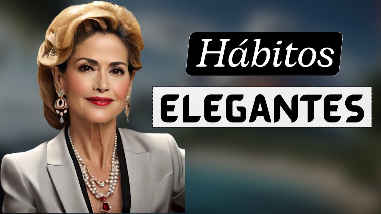 ✔️Hábitos  de una mujer ELEGANTE y con CLASE ✨🦢