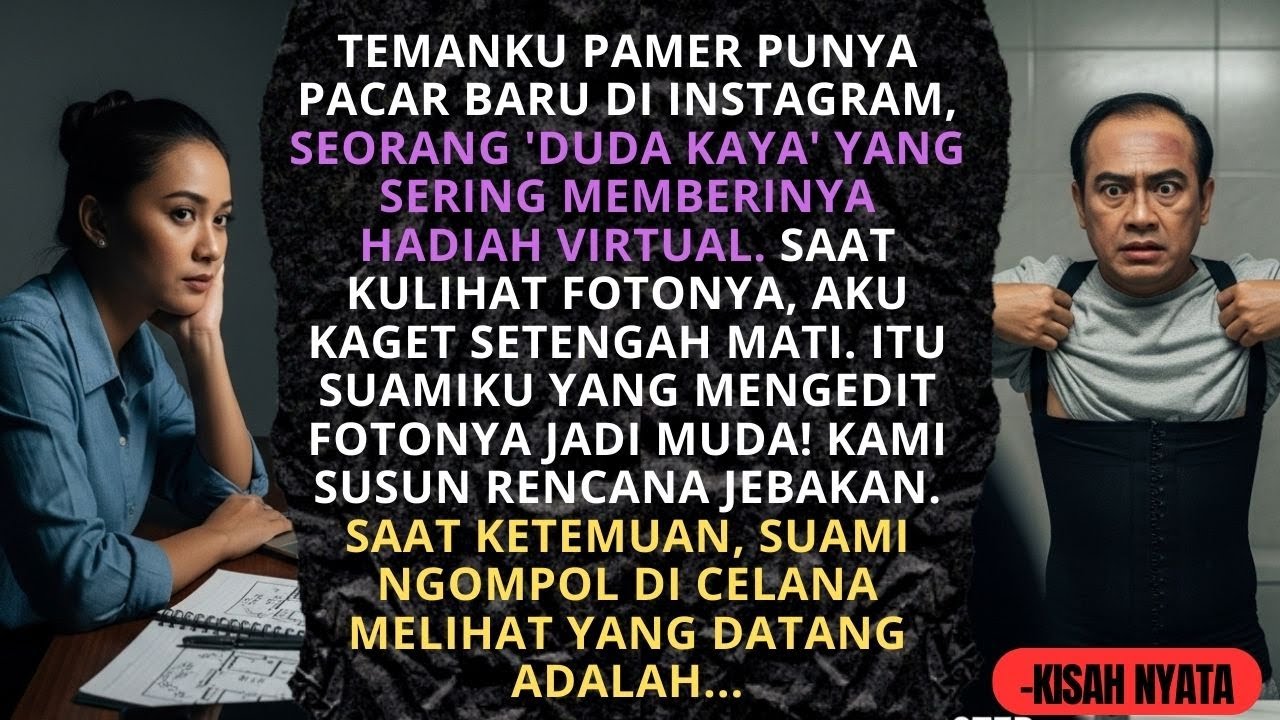 TEMANKU PAMER PACAR DUDA KAYA DI INSTAGRAM… AKU SHOCK SAAT TAHU ITU SUAMIKU!