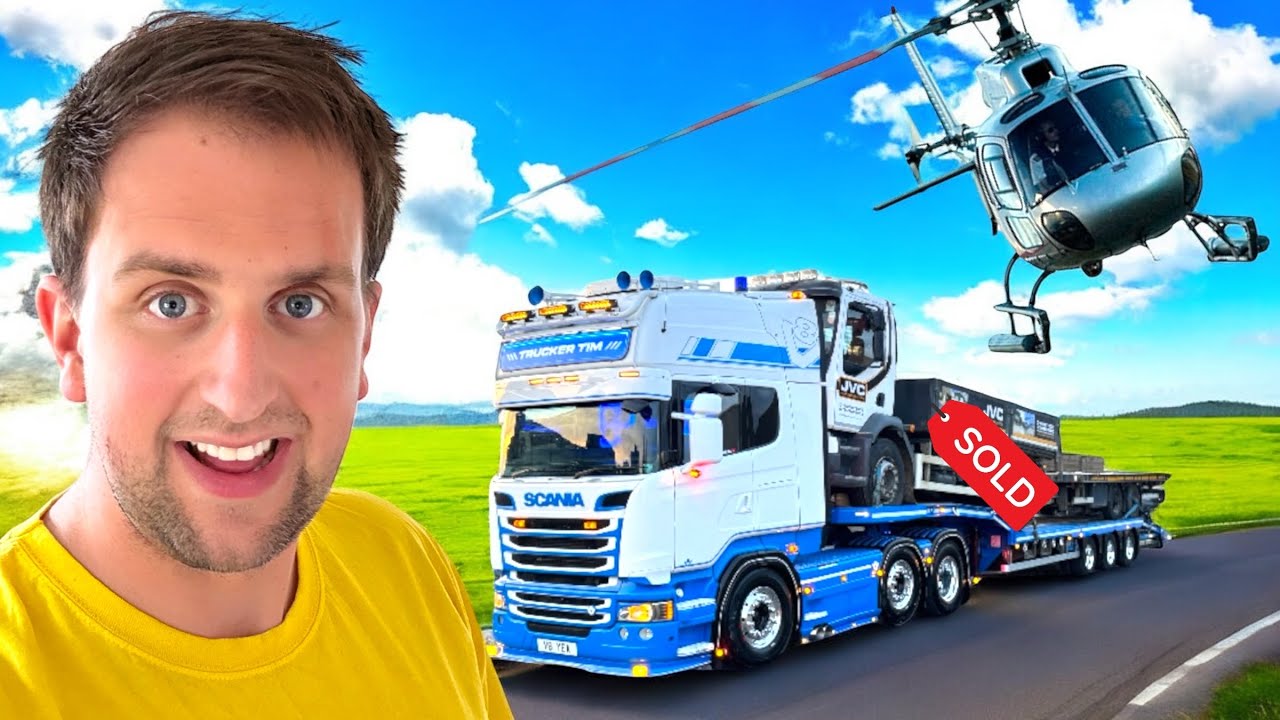 I SOLD MY FIRST TRUCK TO SOMEONE IN A HELICOPTER! | 