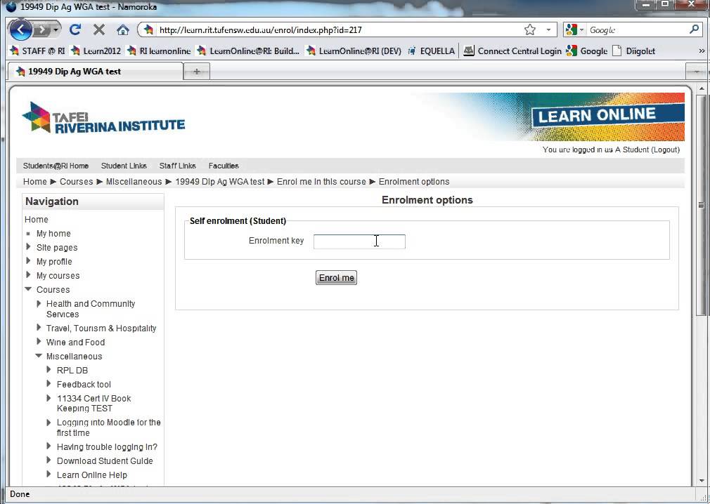 RI Learn Logging in