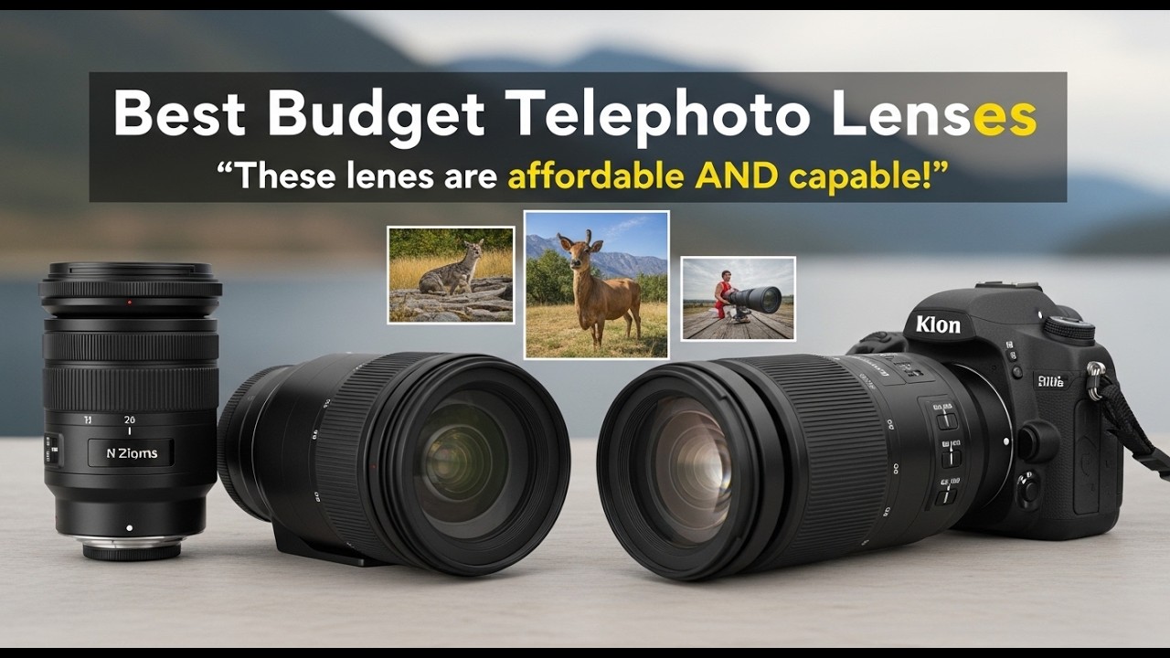 TOP 5 Best Budget Telephoto Lenses 2026 | Budget Telephoto Lenses That Shoot Like Pro Gear