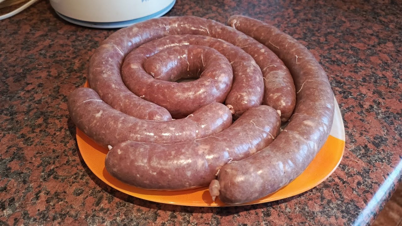 ДОМАШНЯЯ КОЛБАСА ИЗ ЗАЙЦА ИЛИ КРОЛИКА