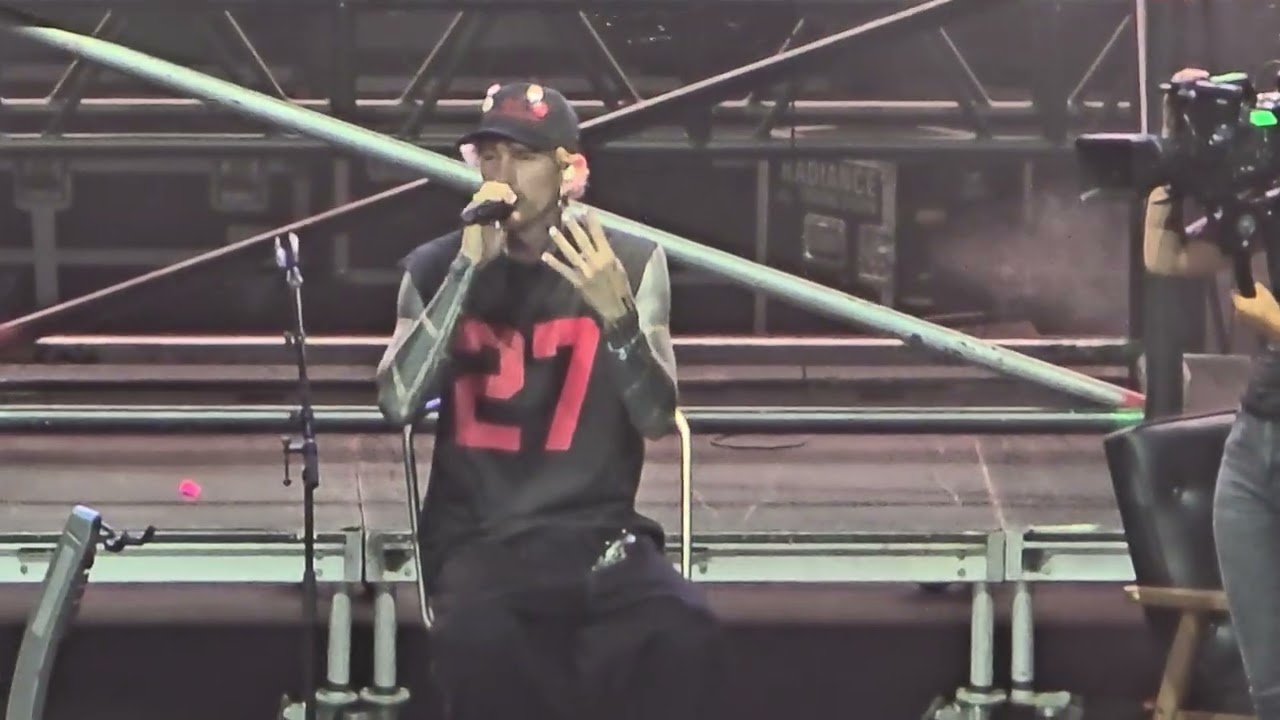 mgk Candy and Roll the windows up live in cleveland 2025 