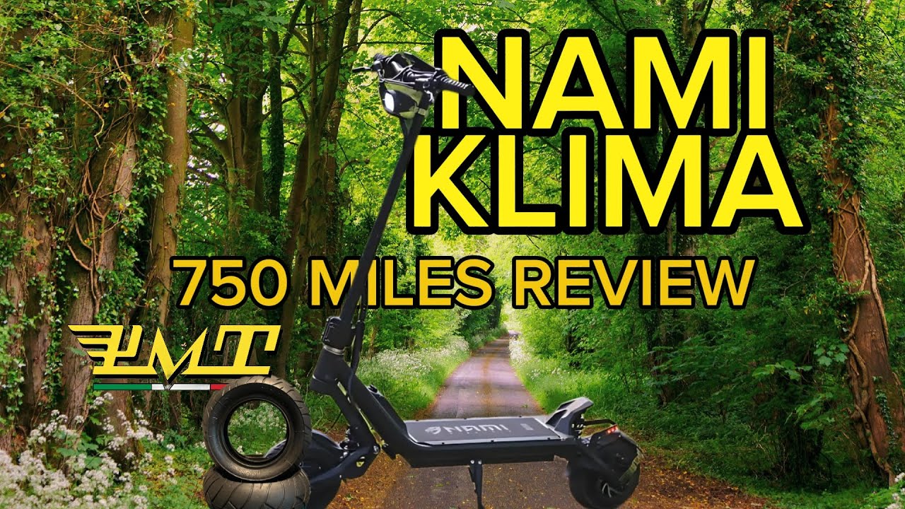 750 Miles on the Nami Klima: Still the Best Electric Scooter!