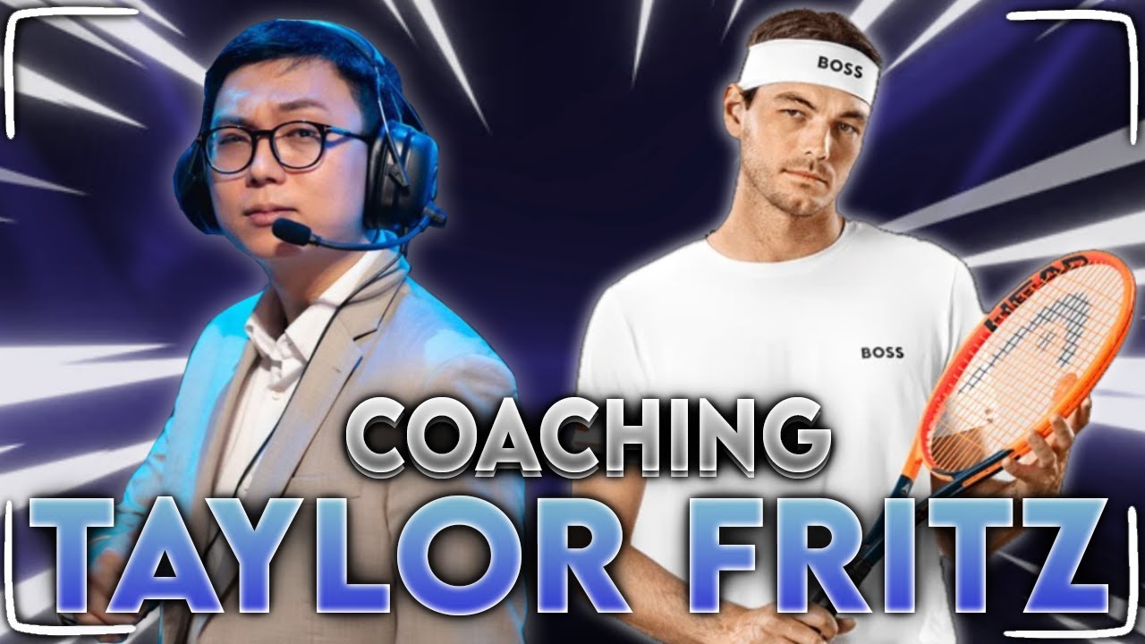 Dando Coach pro 6º MELHOR TENISTA DO MUNDO - Taylor Fritz