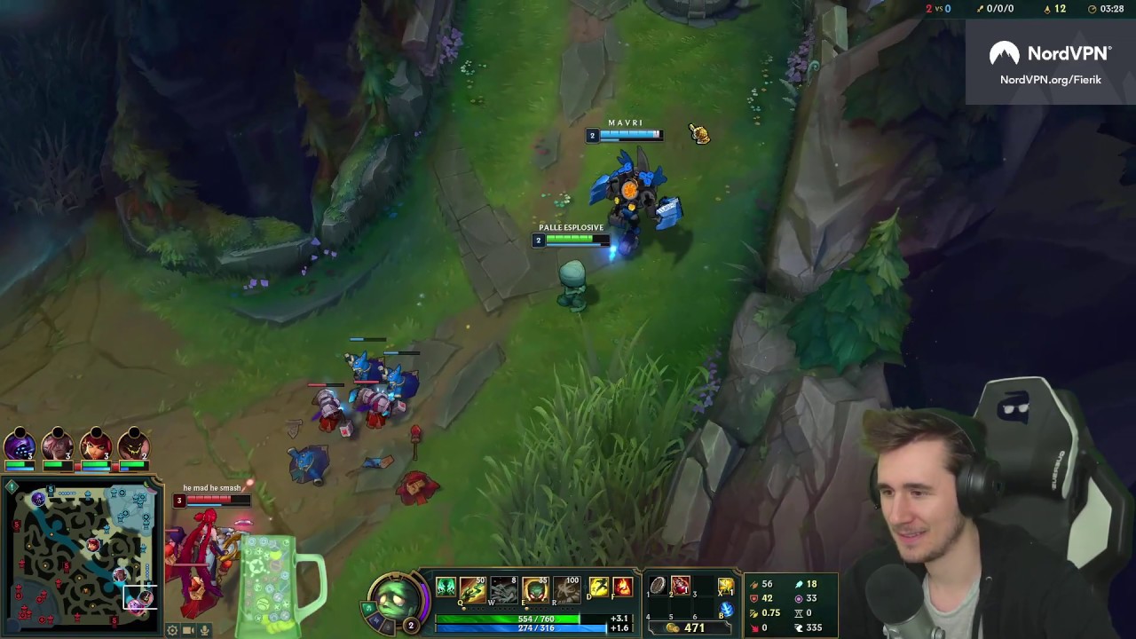 TROLL BOT ASSURDA CON MAURI - League of Legends ITA #1718