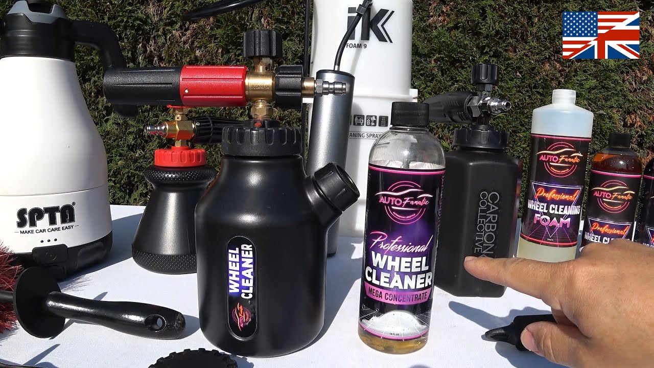 Best way to CLEAN your WHEELS in 2023 🚘 AUTO FANATIC Professional WHEEL CLEANER in Europe