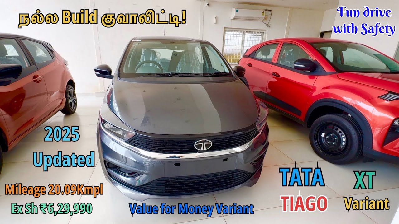 tata tiago 2025 model tamil | XT Variant | Explain interior, Exterior, mileage, Engine and futures