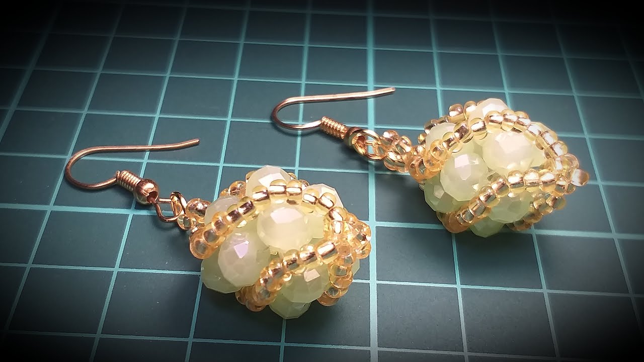 Hermosos Aros de Cristal...Clase #442!!!