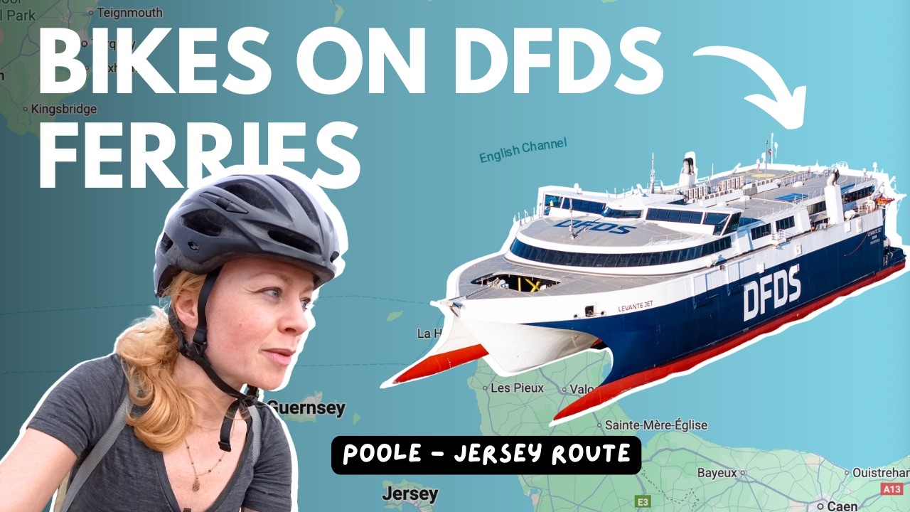 How to take your bike on a DFDS ferry