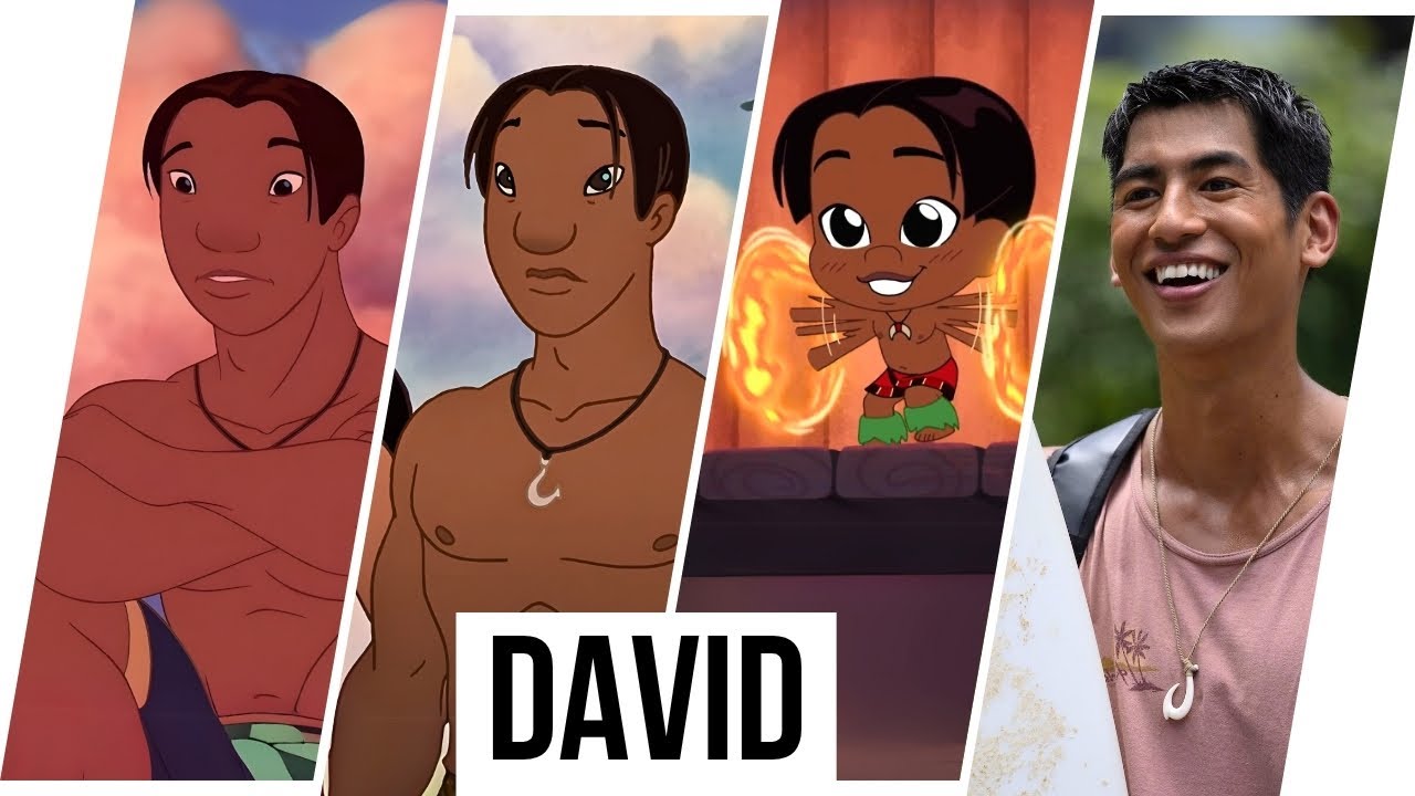 David Kawena Evolution / Nani's boyfriend (2002-2025) | Lilo & Stitch
