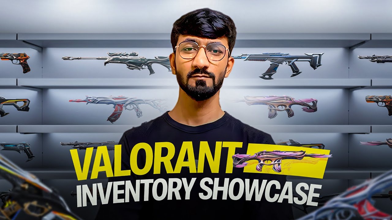 ₹1000000 Valorant Inventory Showcase
