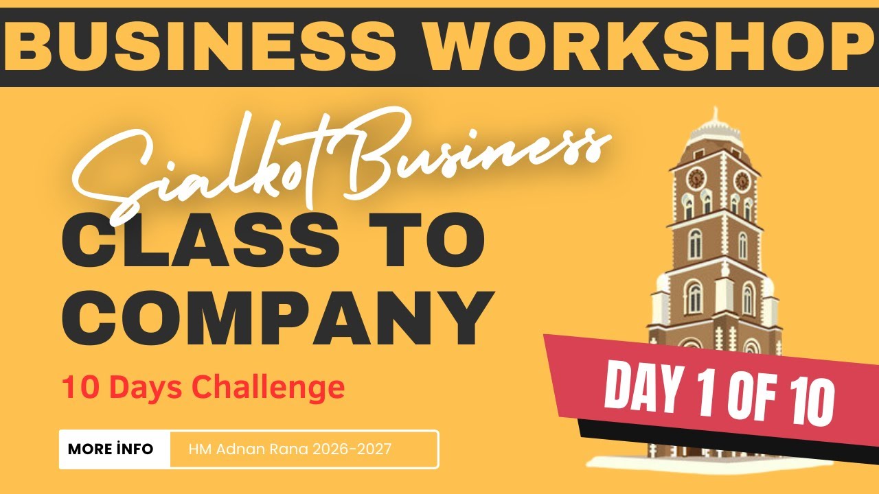 From Classroom to Company: Implementing Business Workshop Day 1 Part 1 of 2