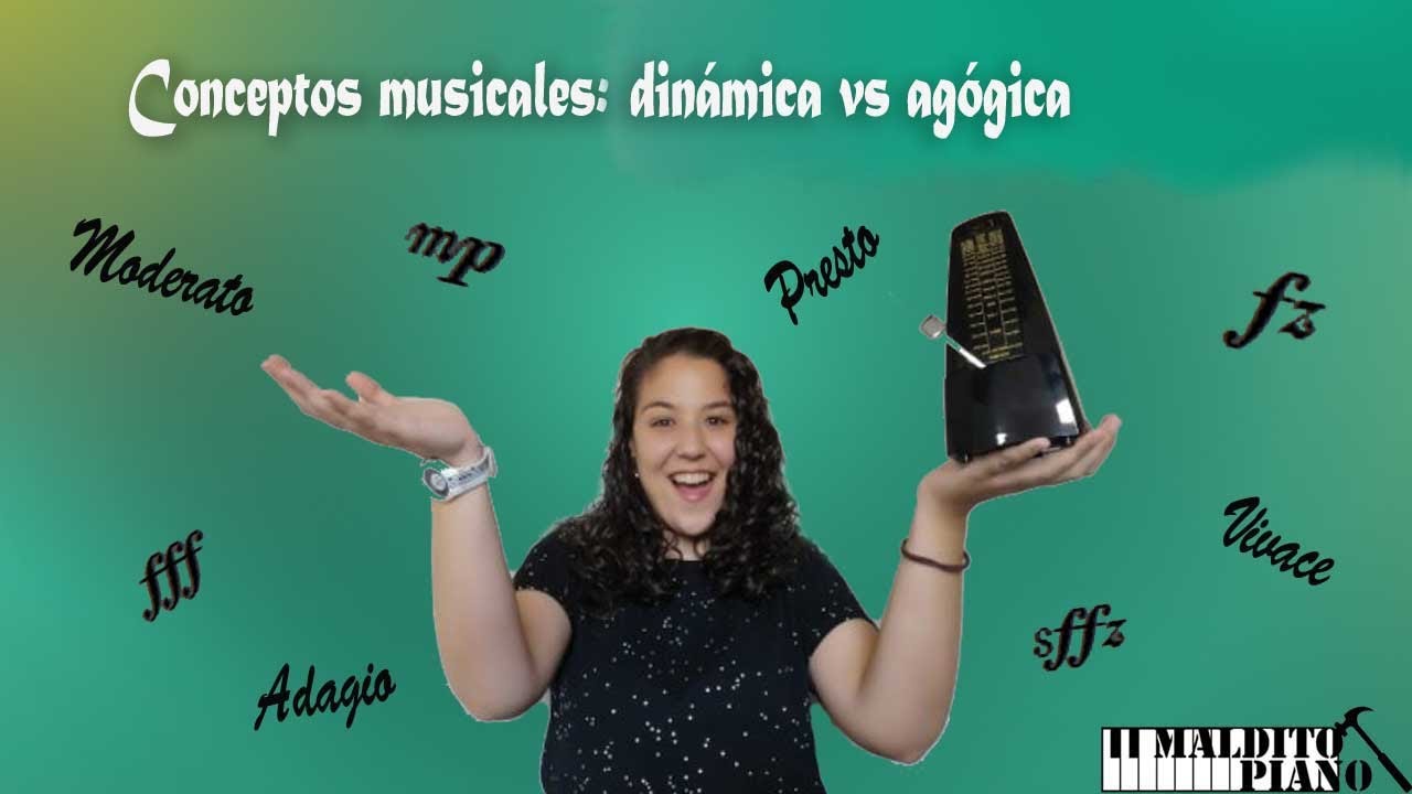 Teoría musical. Conceptos musicales. Dinámica vs. Agógica. (Incluye las tablas en pdf gratis).