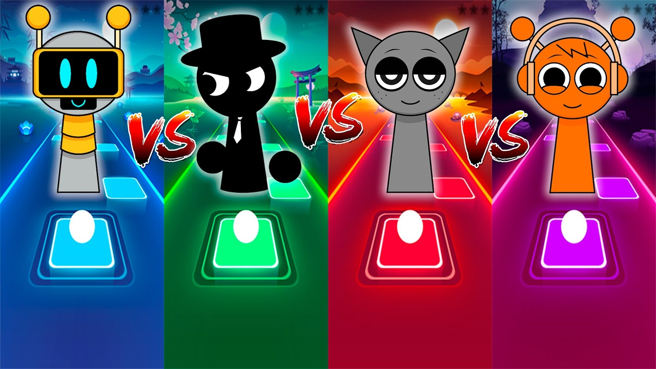 FUN BOT vs BLACK vs GRAY vs OREN 😱 Who Wins This Battle?!