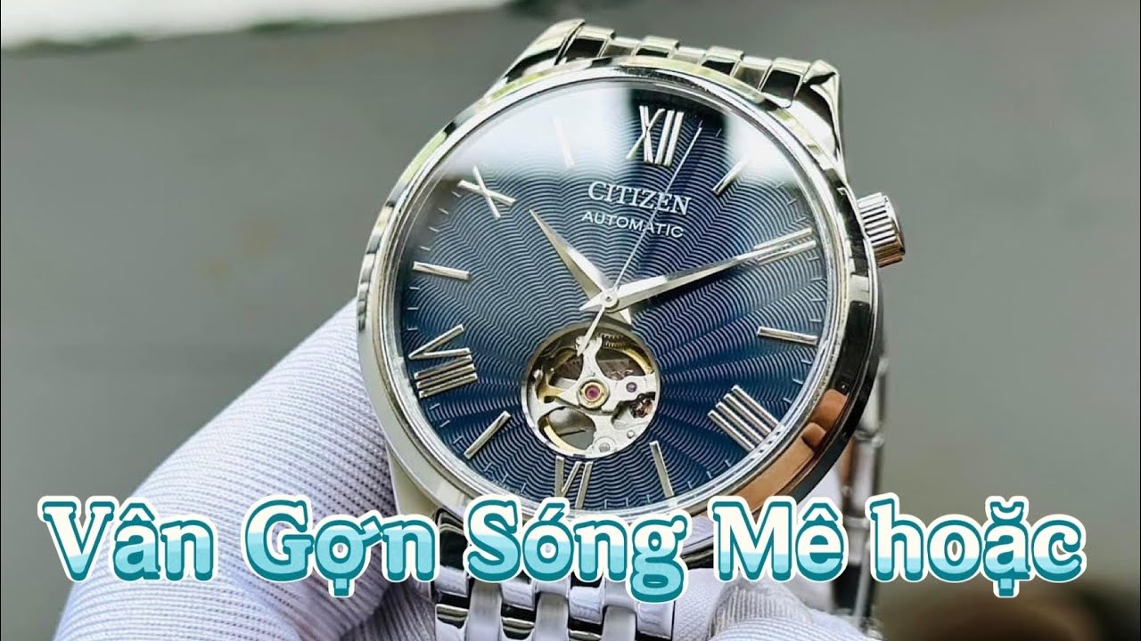 [Review] Citizen Automatic Open Heart NH9130-84L (NH913084L) | CITY WATCH | LH: 0938777234 (zalo)