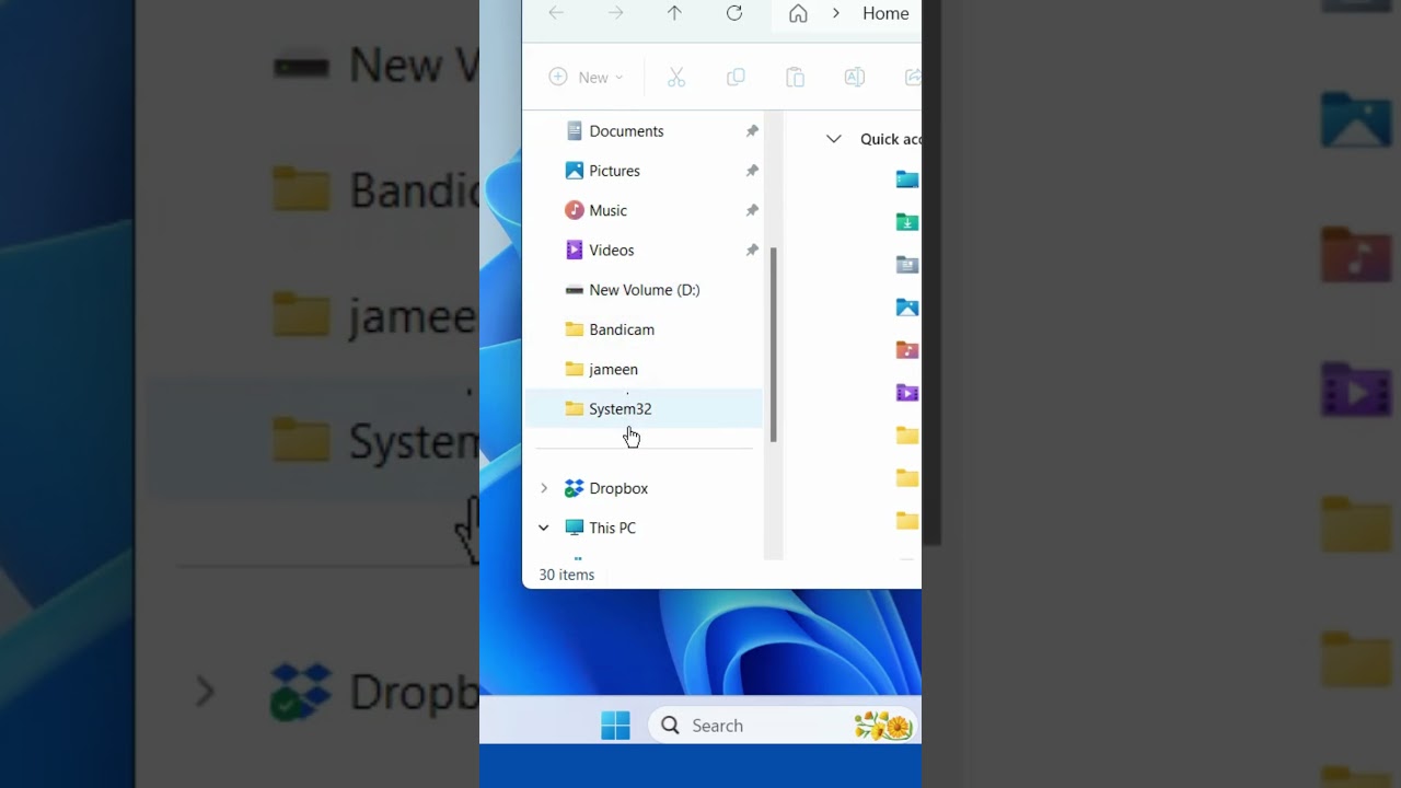 Исправлено отсутствие библиотеки в проводнике Windows 11/10