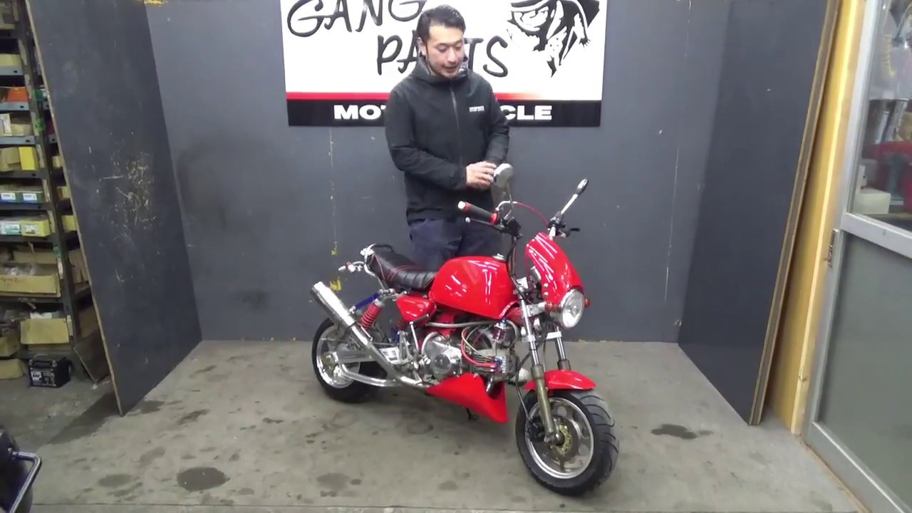 モンキーフルカスタム！10インチ5.5Jワイドホイール！GM-MOTO　KITAKOカスタム