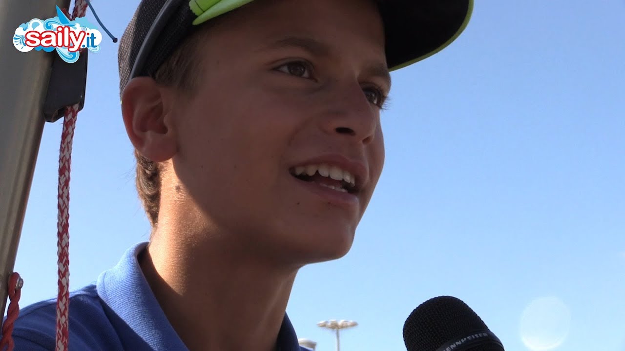 Marco Gradoni Campione del mondo Optimist