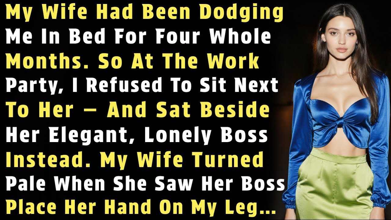 My Wife Had Been Dodging Me In Bed For Four Whole Months. So At The Work Party, I Refused...