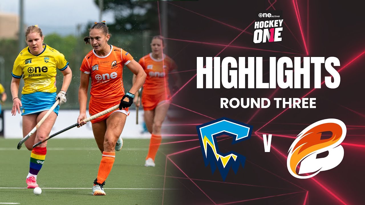 Canberra Chill v Brisbane Blaze Women's Highlights | ONE Active Hockey One League Round 3 2025