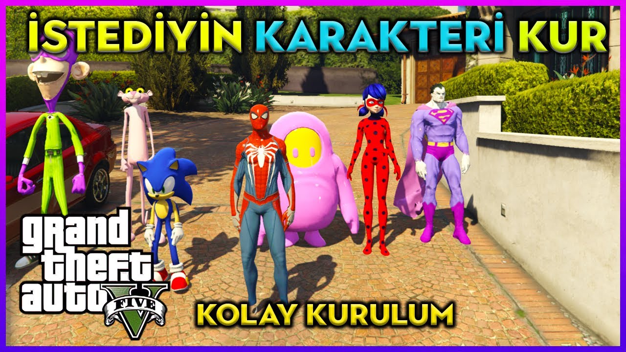 GTA 5 ADDON PEDS NASIL KURULUR | GTA 5 KARAKTER EKLEME 2024