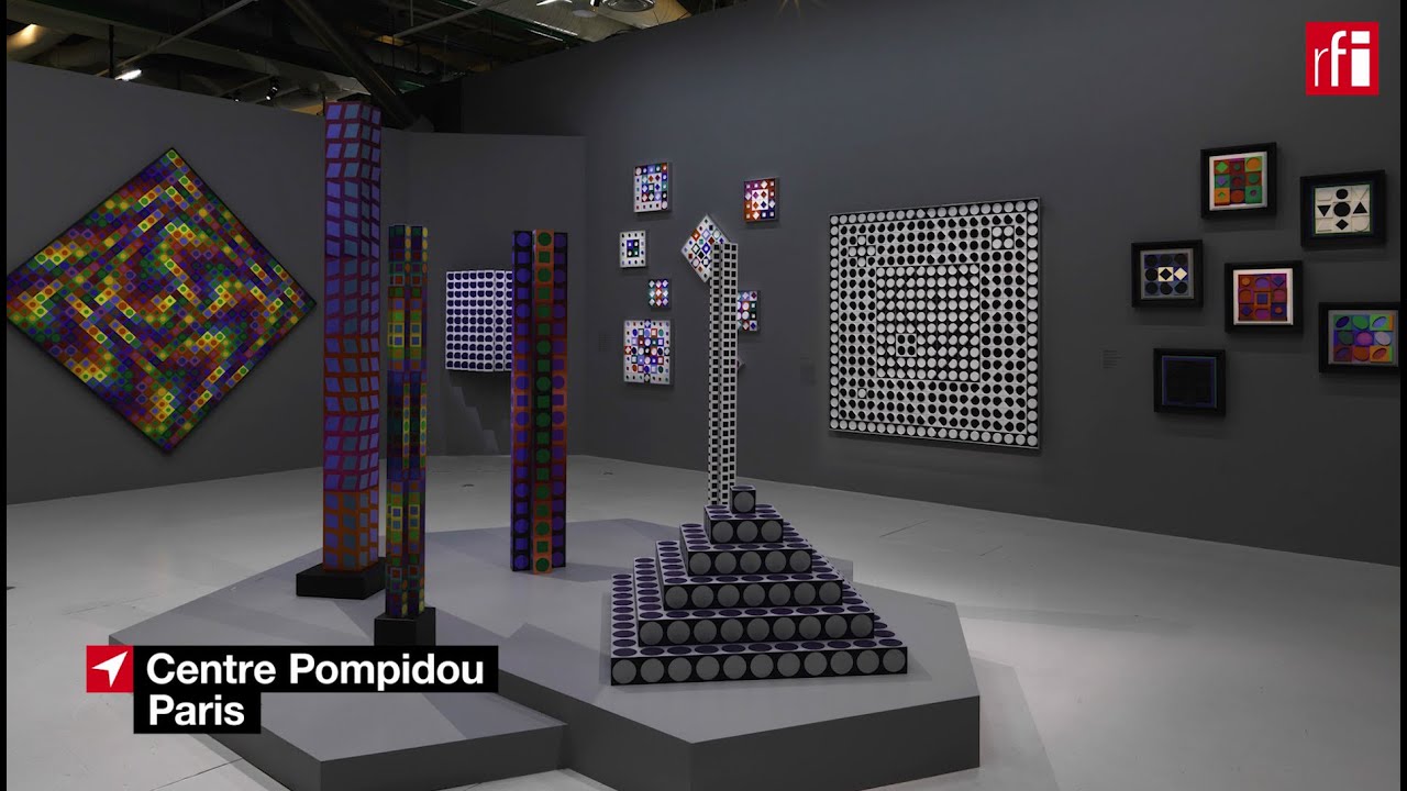 Vasarely, père de l'art optique