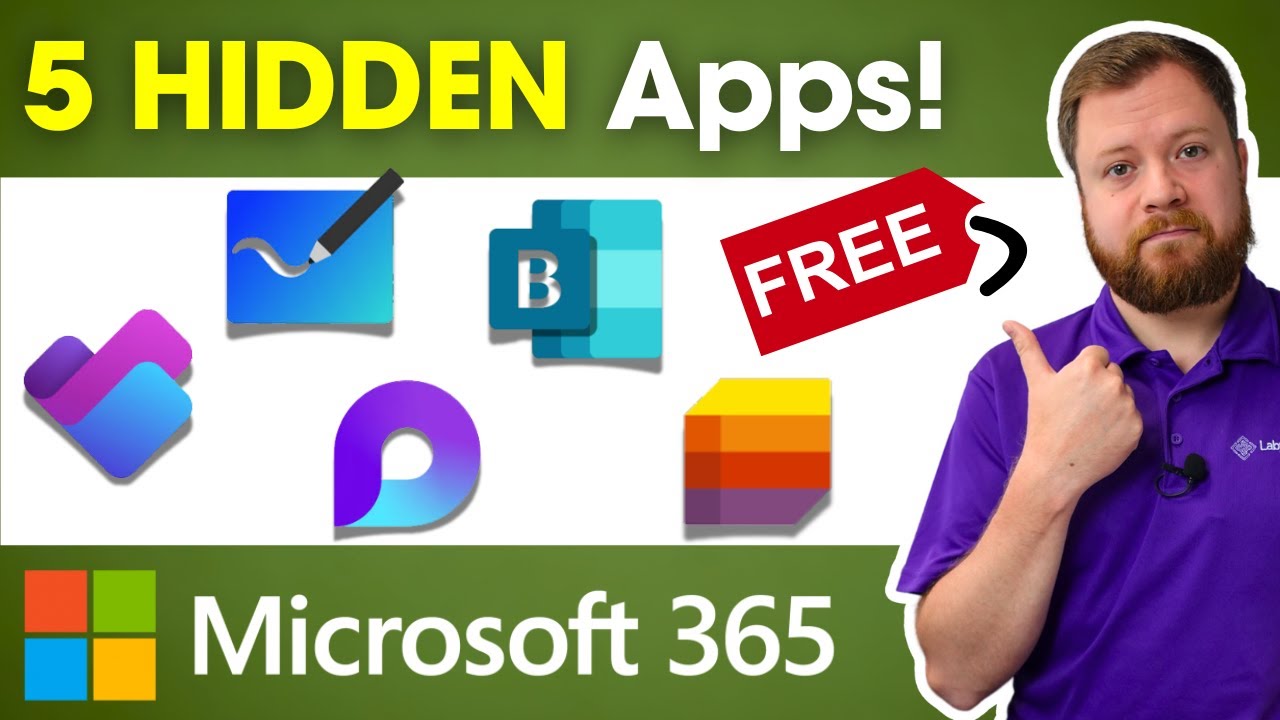 The Top 5 HIDDEN Microsoft 365 Apps that You Must Use!