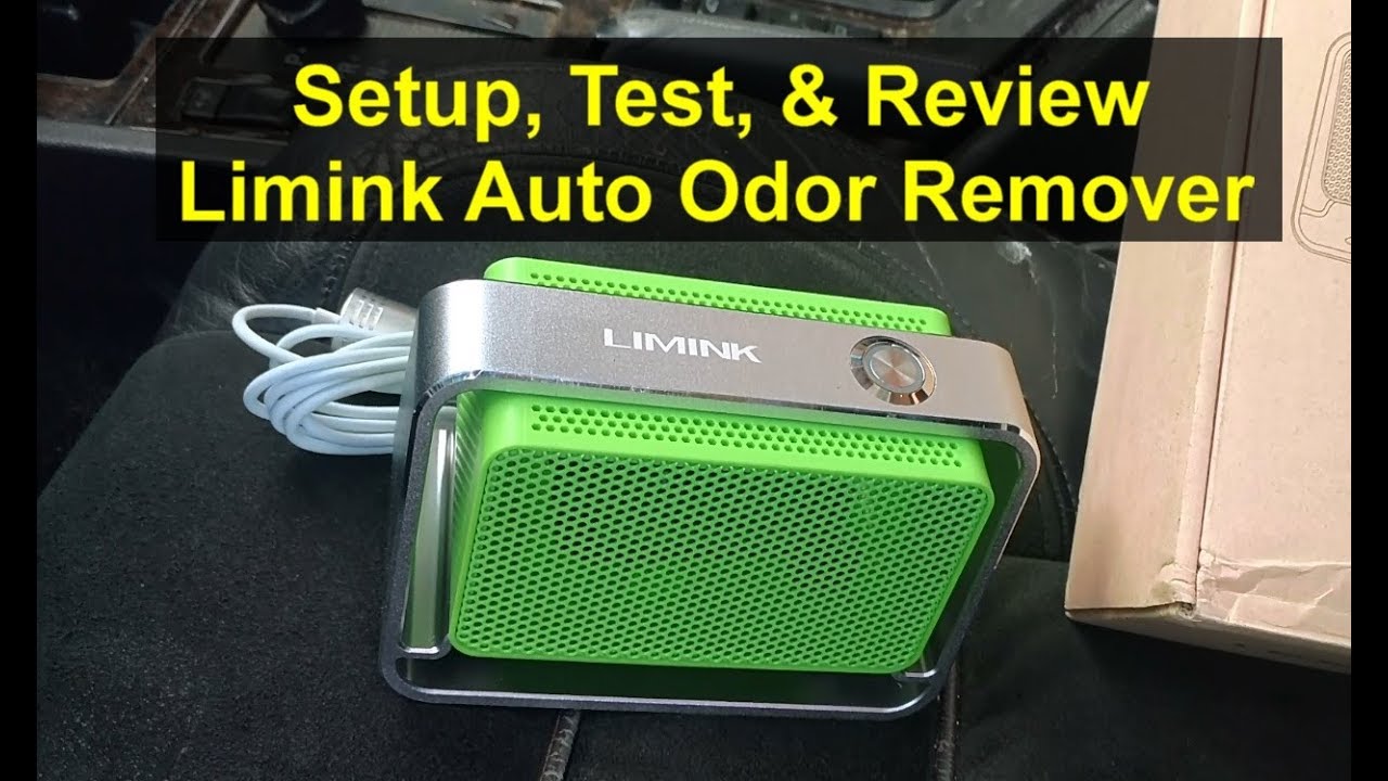 LIMINK Purifier, ozone machine generator for car air cleaner deodorizer sterilizer, use and review.
