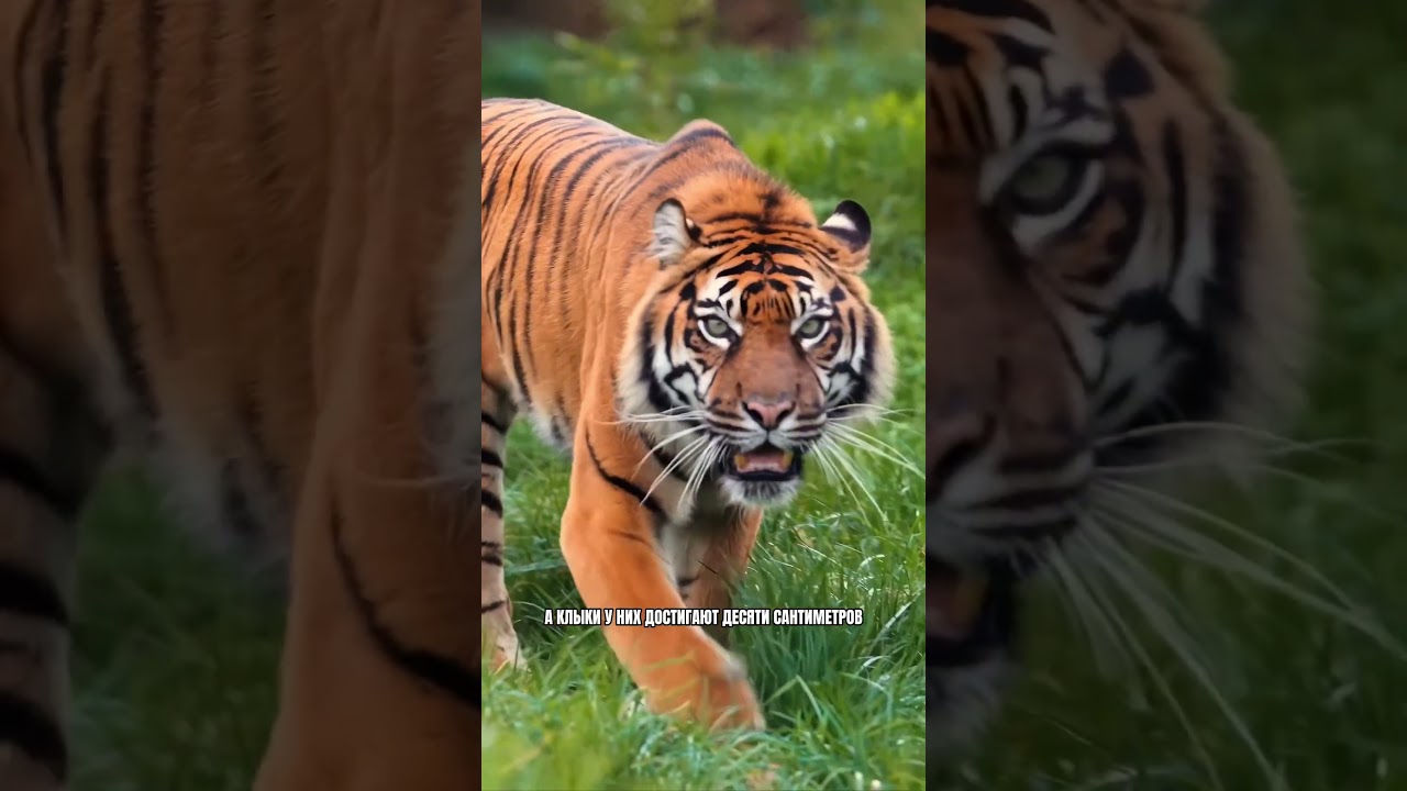 Всё что нужно знать о тиграх в одном видео 🐅🤯