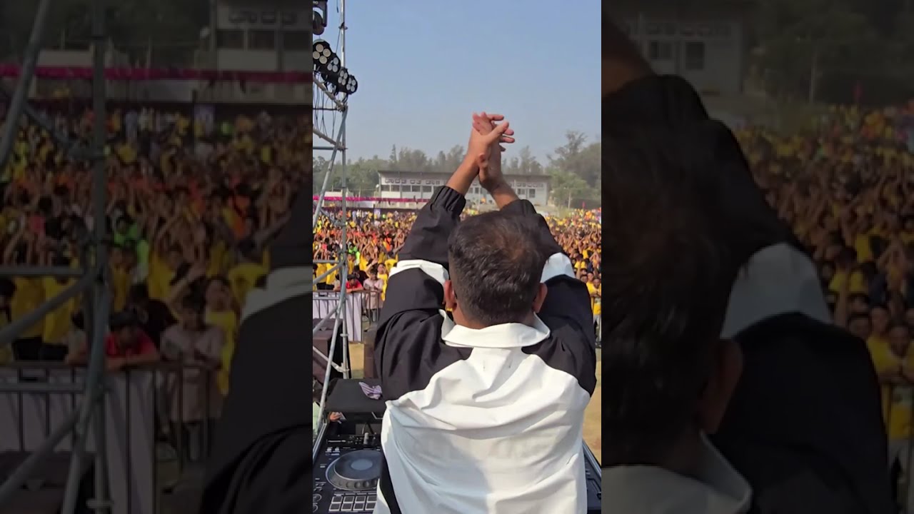 Vrukshathon 2025 - DJ Sagar YesGB - Live - Kannada DJ Songs - Dr. B. R. Ambedkar Stadium Bijapur