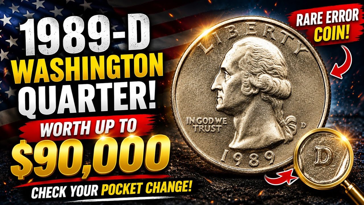 Don't Spend This 1989-D Quarter Until You Watch This!