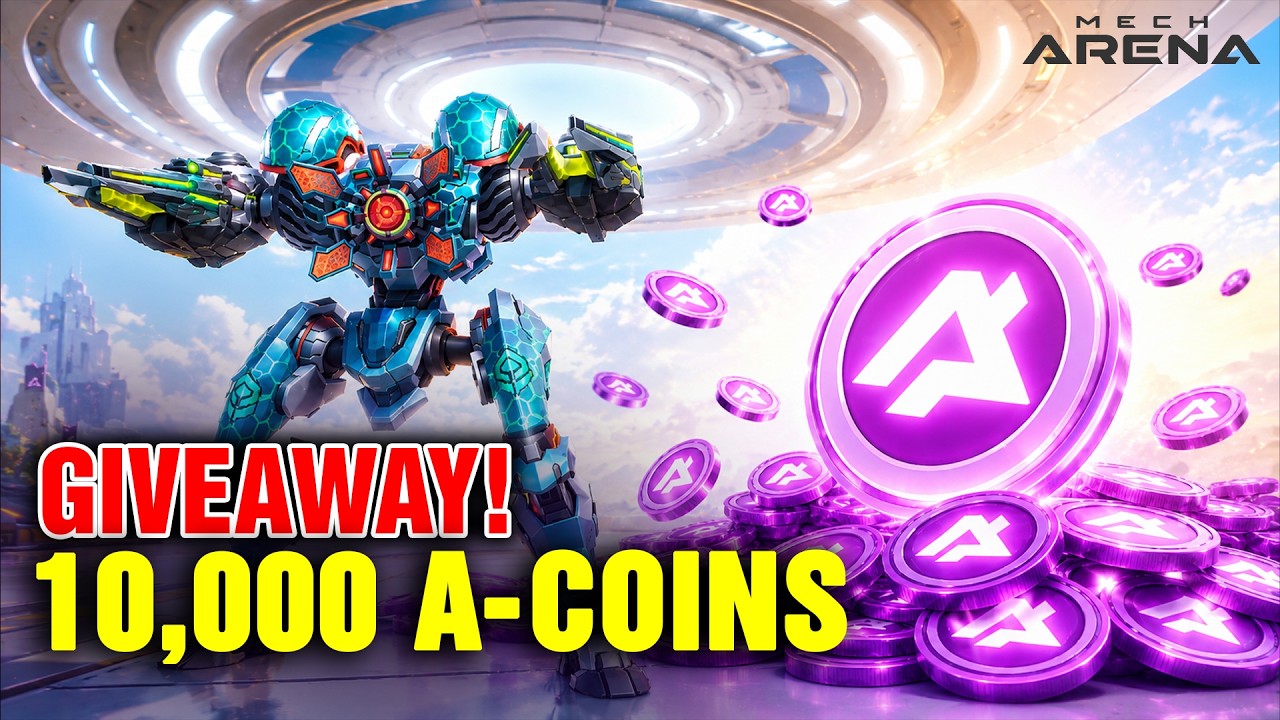 🎉 60K Subscribers Giveaway! Win FREE 10,000 A-Coins | Mech Arena