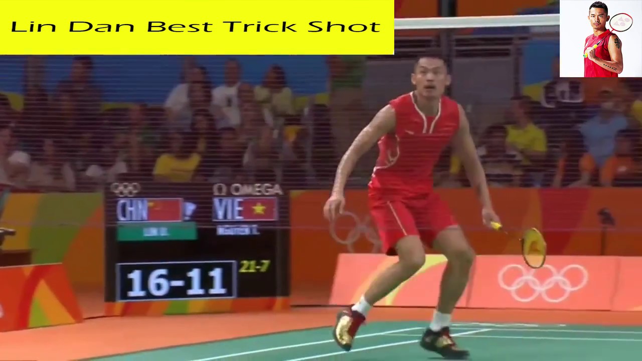 Lindan - Top best trick shot ( Part 1) - Badminton