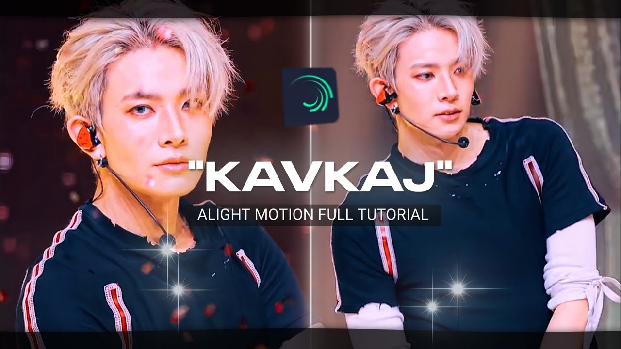 KAVKAJ Tiktok Trend Full Editing Tutorial On Alight Motion 