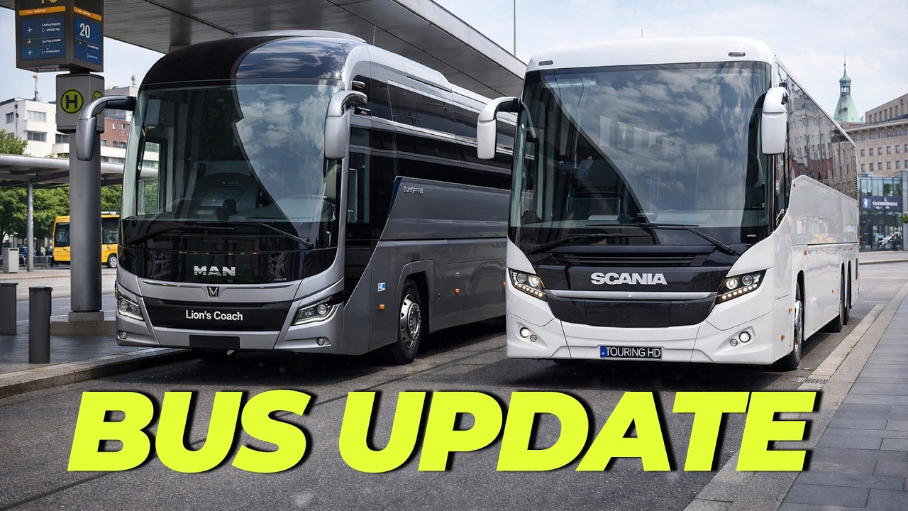 Euro Truck Simulator 2 Coaches Release date - New Details and More info