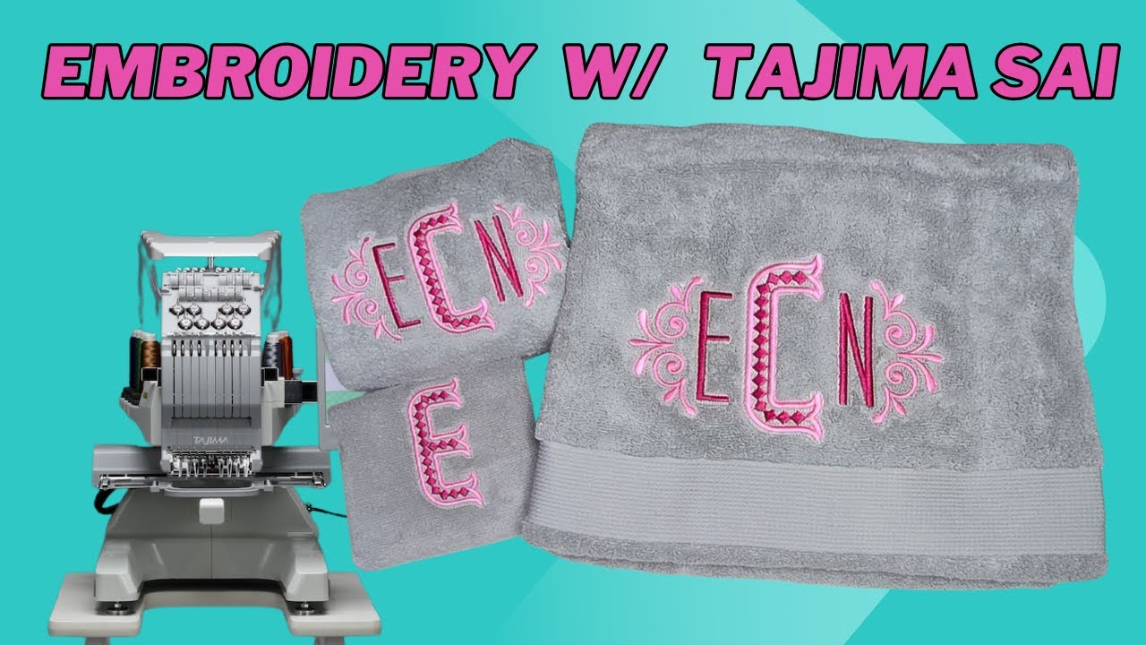 Embroidery with Tajima Sai